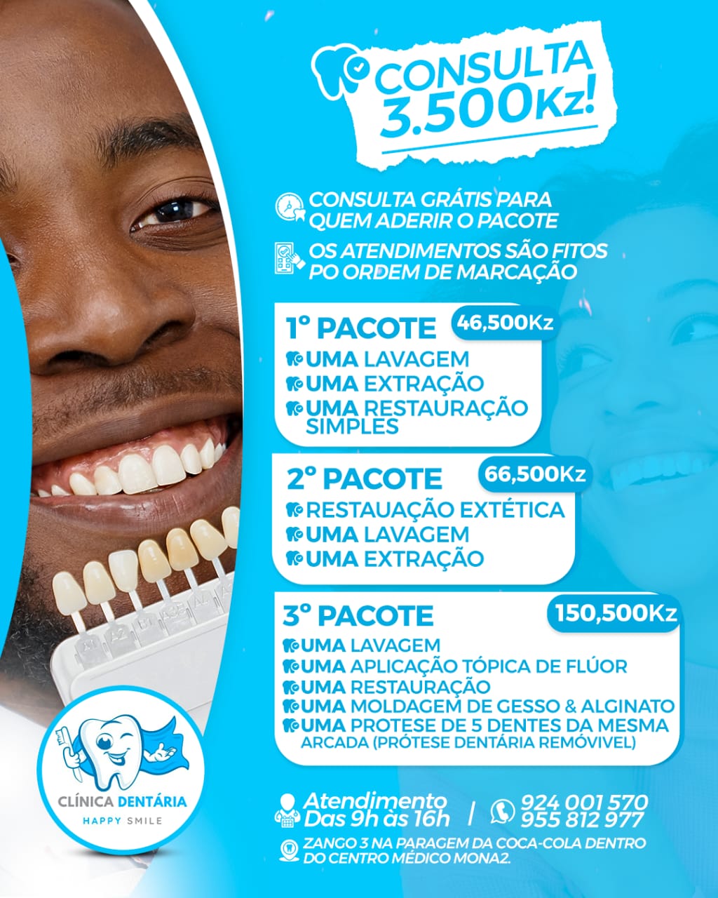 Logotipo Clínica Happy Smile
